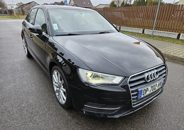 Audi A3 cena 34900 przebieg: 183000, rok produkcji 2015 z Zamość małe 211